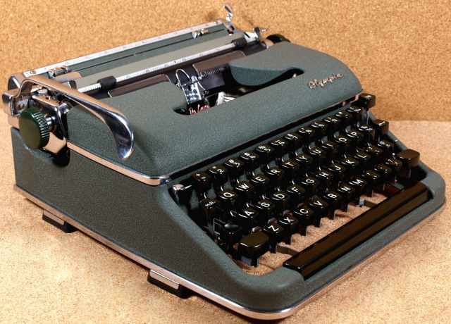SOLD! *NEW* Olympia SM3 in Spruce Green with Extras! 